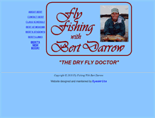 Tablet Screenshot of flyfishwithbert.com